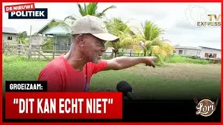 🚀 De Nieuwe Politiek Live • perceel seniorenburger afgepakt (Suriname)