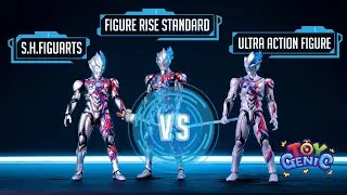 Ultraman Blazar Ulasan Dan Perbandingan S.H.Figuarts vs Figure Rise Standard vs Ultra Action Figure