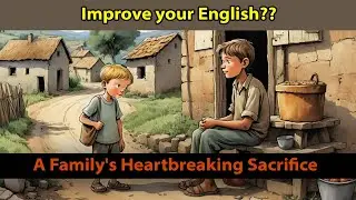 A Family&rsquo;s Sacrifice | learn English through story | English speaking practice | Let's Tales Story