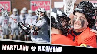 Maryland vs Richmond Lacrosse Highlights 2020