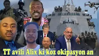 Editoryal Ti koze ak TT Alix Fils Aime fe ameriken vin okipe peyi a jis poul ka ret sou pouvwa