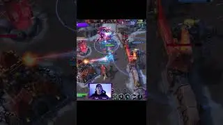 Иллюзии Новы танчат под фортом в Heroes of the Storn Nova #heroesofthestorm #hots #хотс #blizzard