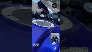 R15 estica bem ?🚀🏍️ #automobile #motovlog #rr #motorcycle #cachorro #grau #iphone