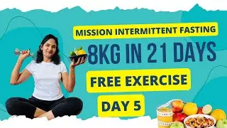 DAY 5 WORKOUT | LOSE 8KG IN 21 DAYS | MONAA YOGA #workout #live
