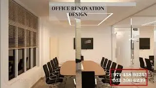 Complete Office Renovation in Clover Bay, Dubai #renovation #interiordesign #businessbay #dubai #uae