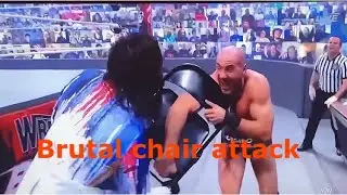 Wwe Seth Rollins attacks cesaro backlash 2021
