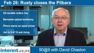 90 seconds at 9 am:Rusty closes the Pilbara (news with David Chaston)