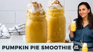 PUMPKIN PIE SMOOTHIE | 5 Ingredients / 18g protein