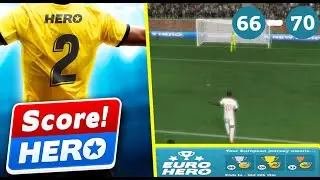 Score! Hero 2 - Euro Hero Event - Level 66 - 70  - Complete 3 Stars Walktrough