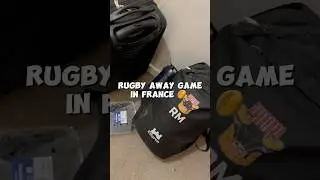 Pack for Toulouse away 🏉 #rugbyleague #rugbyvlog