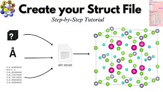 Build Crystal Structures in WIEN2k | DFT Tutorial for Materials Science