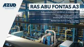 Filtration solution for the protection of UF membranes in RAS ABU FONTAS 3