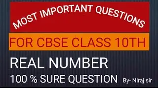 9/Real Number/Class 10th maths/most important question/NCERT/CBSE 