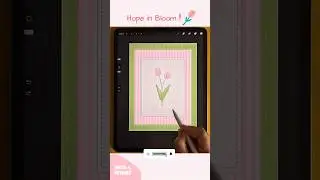 Draw a pastel frame  &ndash; Easy Procreate Art #procreate #digitalart