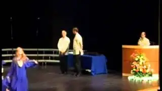 Girl Falls On Her Face At  her 2011 Graduation Trying To Dance