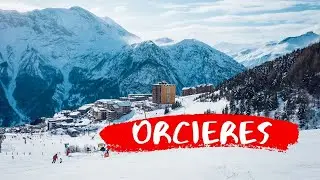 ORCIÈRES en hiver, LA STATION FAMILIALE DE SPORTS D'HIVER DES HAUTES ALPES