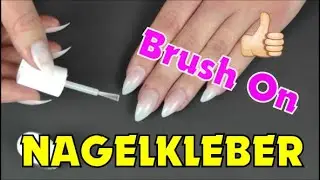 Kiss Brush On Nail Glue Review | Nagelkleber zum Aufpinseln?!