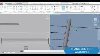 HOW TO ADD TOOL PALLET ( ACTION ARRAY ) IN  3D BARBED WIRE AUTOCAD ( FULL TUTORIAL )
