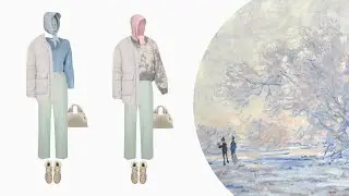 Art Inspired Winter Outfits | Cozy and Pastel - Ep. 17