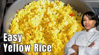 Easy Yellow Rice | How to Make Seasoned Rice | Rice Recipe