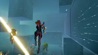 Marvel Avengers-All Black Widow Gameplay So Far