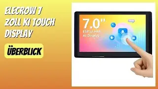 BEWERTUNG (2026): ELECROW 7 Zoll KI Touch Display. Infos