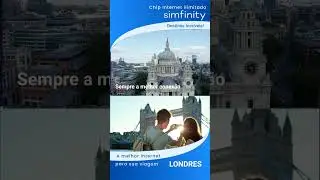 Chip de Internet ilimitada simfinity - Destino: Londres  #internet #chip #travel #esim  #europa
