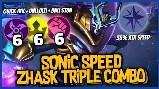SONIC SPEED ZHASK TRIPLE SYNERGY ! 6 ASSASSIN 6 EMPIRE 6 WRESTLER 4 CELESTIAL ! MAGIC CHESS