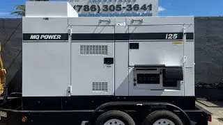 2017 Multiquip Whisperwatt 125 Kva Diesel Generator Item SKU: 31790