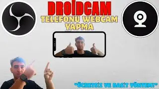 🎬 Kameran Yok mu? Sorun Değil! Telefonunu Webcam Olarak Kullan (DroidCam Kurulumu 2025)