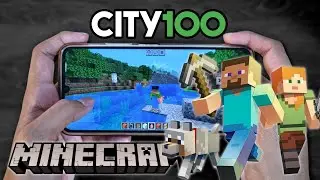 MENTOK 90 FPS? - TES MAIN MINECRAFT DI ITEL CITY 100
