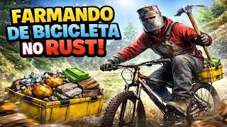 FARM INSANO DE BICICLETA NO RUST🚲🔥🔥