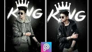 Picsart King concept photo editing | picsart photo editing new style | photo editing apps