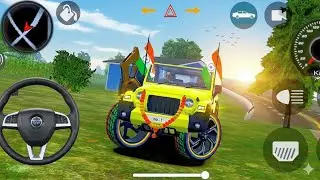 Dollar (Song) Modified Mahindra Thar🔥 || Indian Cars Simulator 3D Game 🎮||💥 Android Gameplay🔥