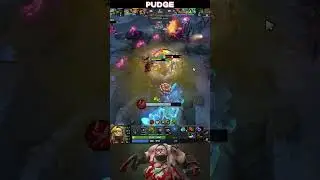 1 Level In 25 Seconds Pudge Likes this Very Much #dota2  #dota2highlights  #rampage