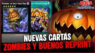 LAS NUEVAS CARTAS ZOMBIES Y MUY BUENOS REPRINTS COMO DOMINUS! | #YUGIOH  #TCG MAZE OF MUERTOS