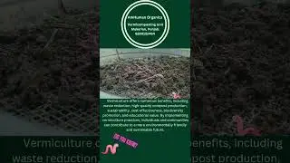 Vermiculture Facts - AmHuman Organics Vermicompost unit Mukerian, Punjab.