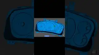 3d scan evo 5 6 dashboard (instrument cluster)