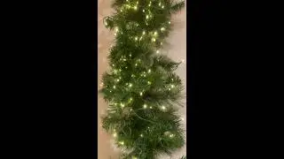 Raz 9' Snake Light Green Mixed Cedar Pine Christmas Garland G3752023