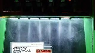 Bosch EV14 1000сс  injectors spray pattern test at Toronto Injectors