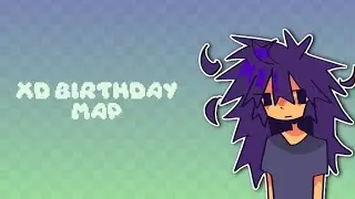 XD // BIRTHDAY MAP // 16/16 \\ CLOSED