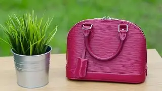 Louis Vuitton Alma BB Fuchsia Epi Leather Bag Review Reveal