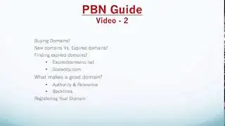 Domain Registration | PBN Guide