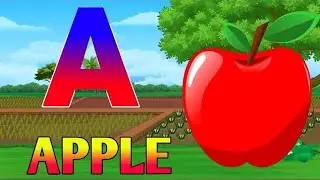 Phonics Song 2 with TWO Words in 3D - A For Airplane - ABC Alphabet Songs & Sounds fun with ABC 783