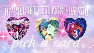 💕 THEIR SECRET / HIDDEN FEELINGS FOR YOU!  ✨ PICK A CARD ✨ love tarot with Clair