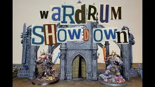 Wardrum Showdown EP1 Ezekiel Abaddon Vs Roboute Guilliman Warhammer 40k