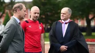 HRH The Earl of Wessex Inspires Students at 150th Celebrations