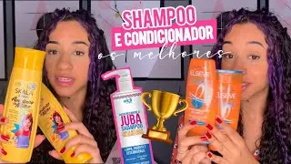 SHAMPOO E CONDICIONADOR PARA CACHOS | os melhores🏆💖