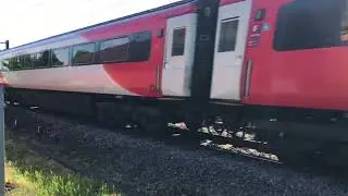 *RARE* 67012 + 67013 + 91129 passing Ranskill