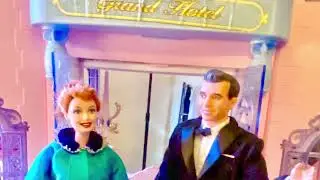 Barbie Grand Hotel converted into a townhouse w/celebrities